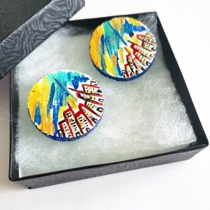 Artist Designed Fashion Earrings